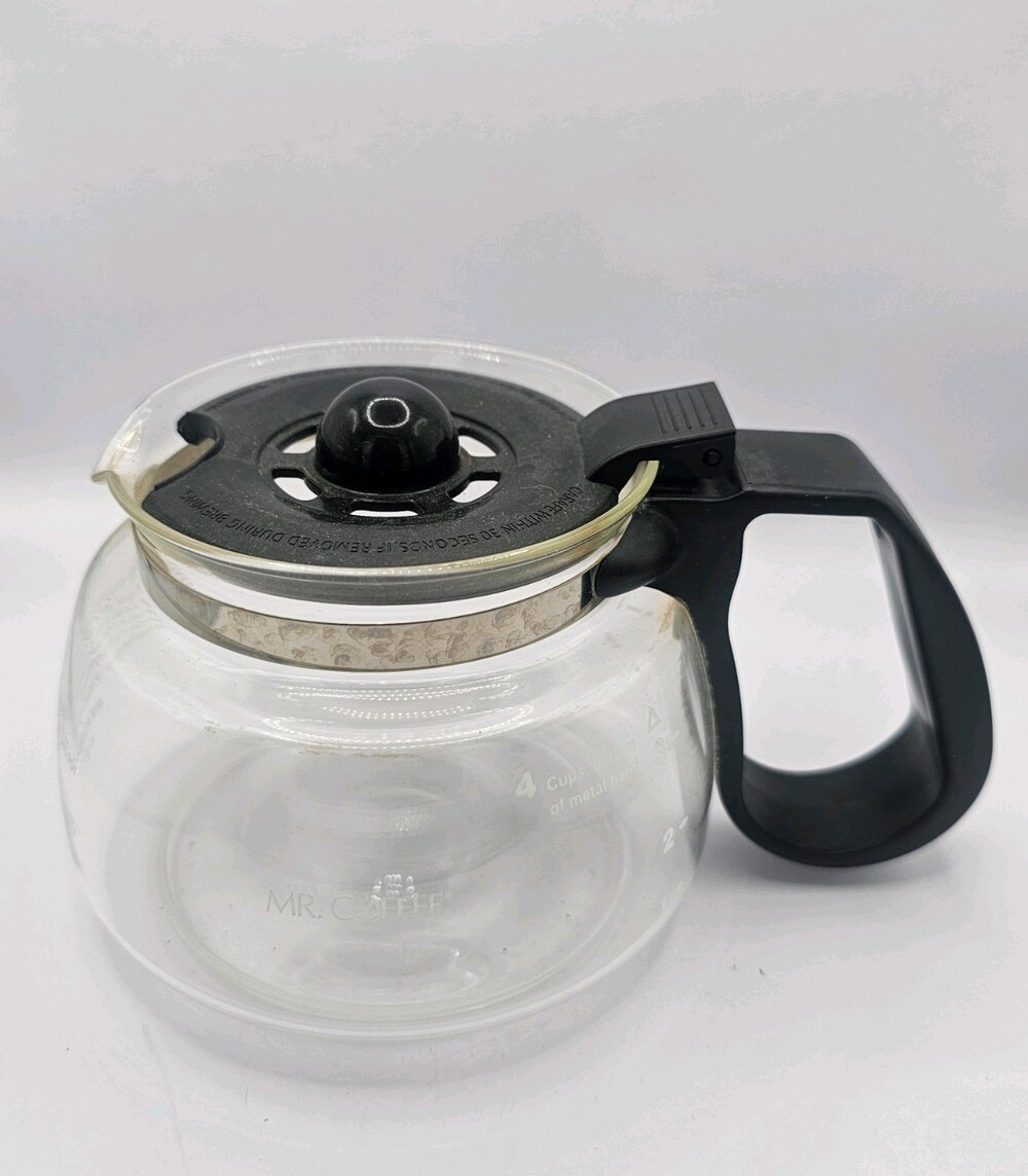 Vintage Mr Coffee 4 CUP Replacement Glass Coffee Pot Carafe Decanter - Germany
